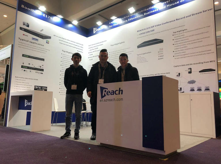 Reach at ISE show 2019